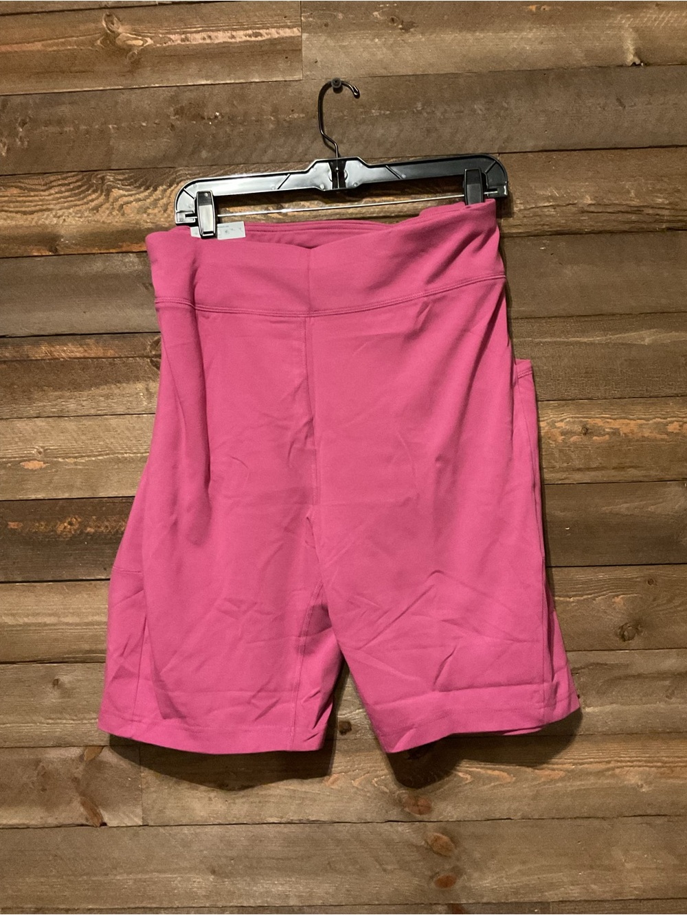 Terra & Sky Biker Short With Pockets High Rise 9” Inseam Mauve Women’s 3X NWT